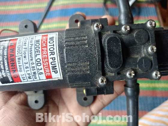 মোটরসাইকেল ওয়াশ মিনি মোটর